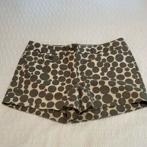 J Crew Polka dot shorts.  Great condition